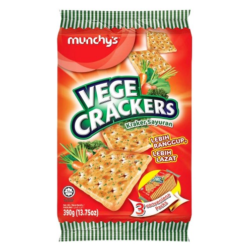 Munchy's Vegetable Crackers 390G