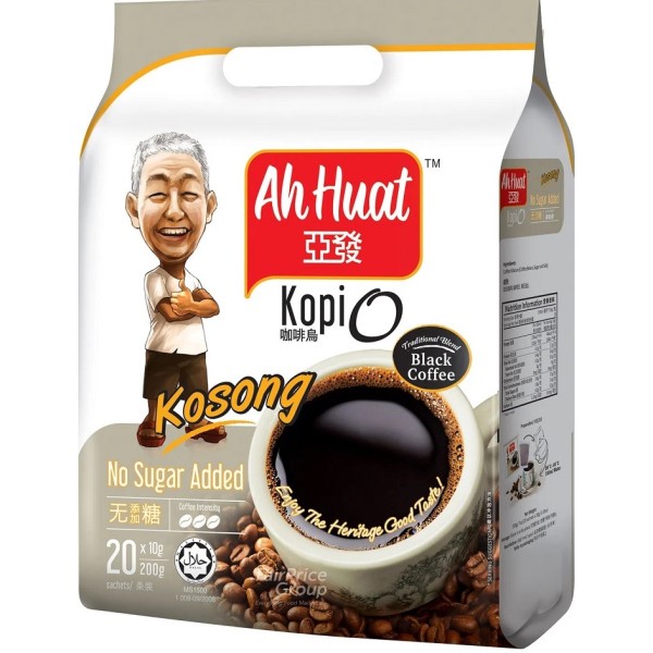 Ah Huat Kopi O Kosong ( 20 Sachets ) 10g