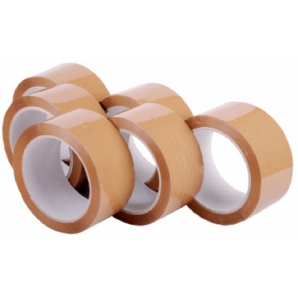 Adhesive OPP Packaging Tape (48mm x 50m) Brown