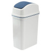 Plastic Flip Lid Waste Bin (304 x 197 x 496mm) 15L