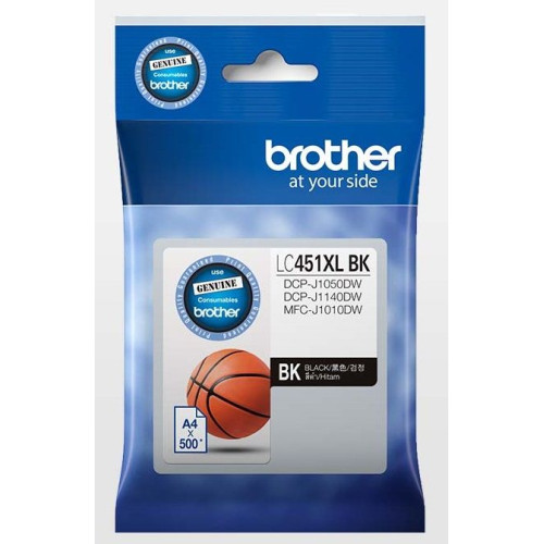 Brother Ink Cartridge (LC451XL-BK) Black
