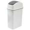 Plastic Flip Lid Waste Bin (304 x 197 x 496mm) 15L
