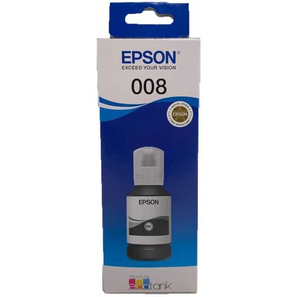 Epson Ink Bottle (008) Black 127ml