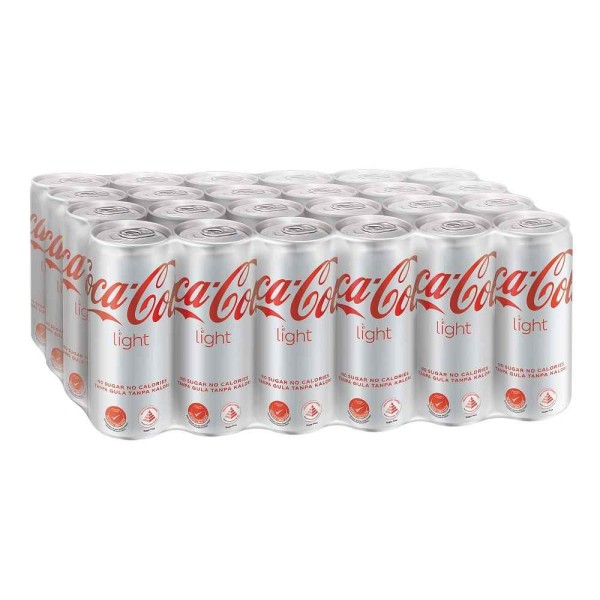 Coca-Cola Light Can Drink (24 Cans) 320ml