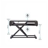 Fellowes Corsivo Sit-Stand Workstation Desk