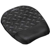 Fellowes Garage Memory Foam Mouse Pad Wrist Rest - Fabric