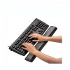 Fellowes Gel Wrist Support w/Microban Protection - Fabric