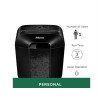 Fellowes LX25 Powershred Personal Shredder Cross Cut 6 Sheets