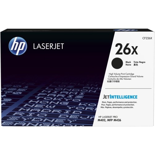 HP Toner Cartridge CF226X (26X) Black