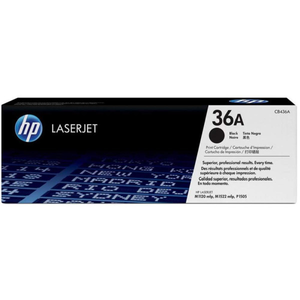 HP Toner Cartridge CB436A (36A) Black
