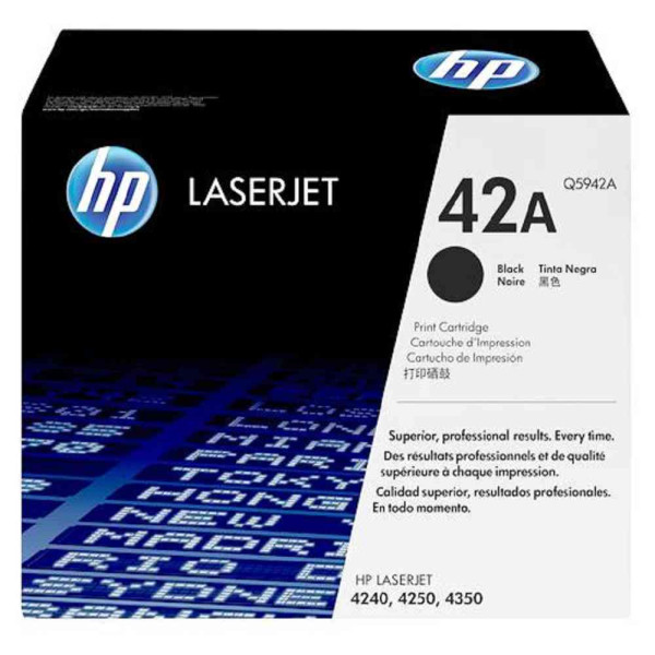 HP Toner Cartridge Q5942A (42A) Black