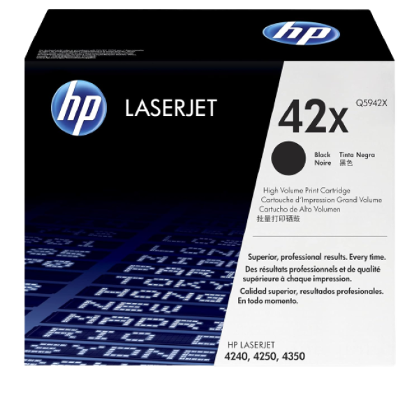 HP Toner Cartridge Q5942X (42X) Black