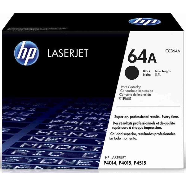 HP Toner Cartridge CC364A (64A) Black