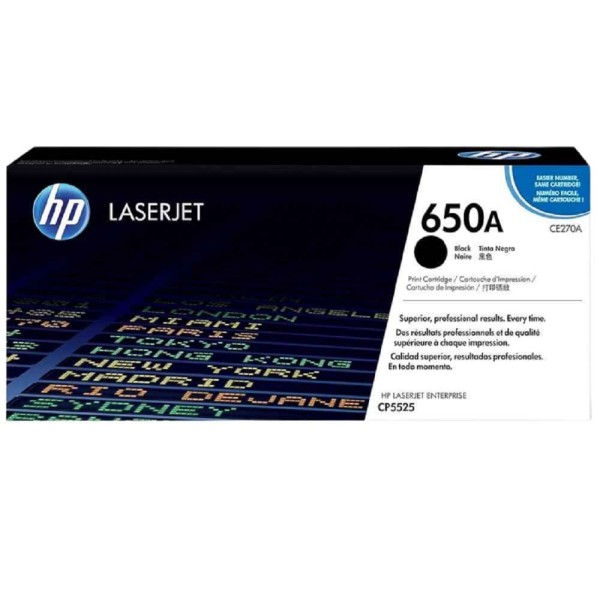 HP Toner Cartridge (650A) Black