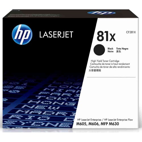 HP Toner Cartridge CF281X (81X) Black