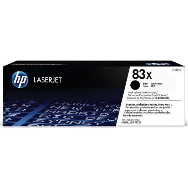 HP Toner Cartridge CF283X (83X) Black