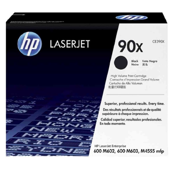 HP Toner Cartridge CE390X (90X) Black