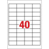Mayspies Transparent Labels 25'S A4