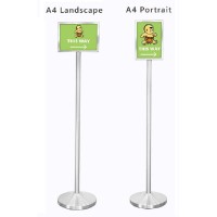 Double-Sided Sign Stand (Portrait, Landscape) A4