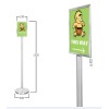 Double-Sided Sign Stand (Portrait, Landscape) A4