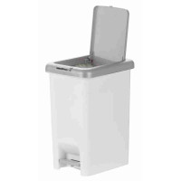 Plastic Step Pedal Waste Bin (230 x 309 x 398mm) 15L