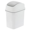 Plastic Flip Lid Waste Bin (226 x 167 x 300mm) 5L