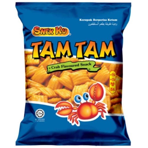 Snek Ku Tam Tam Crab Flavoured Snack (300 Packets) 20g