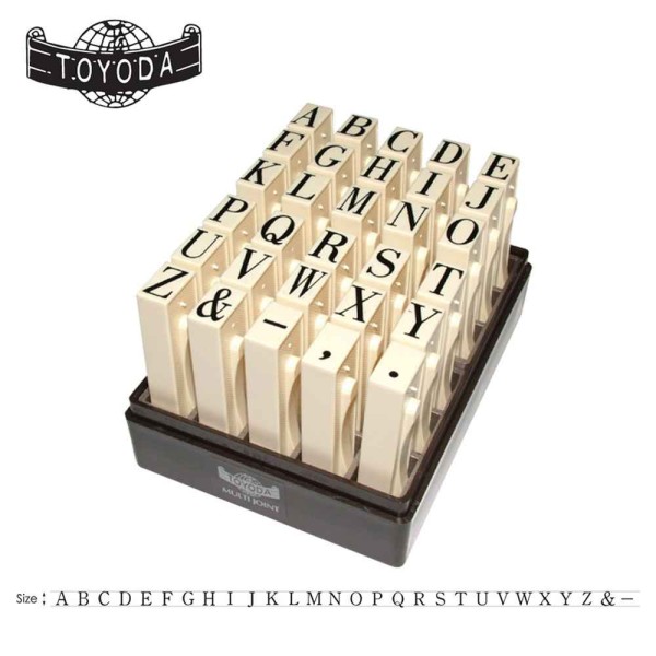 English Alphabet Set TYD-EA-NO5 3mm