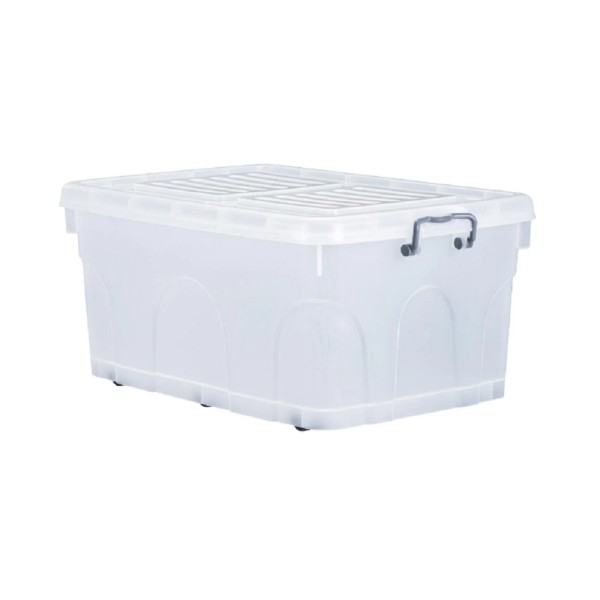 Storage Box w/Wheels (71 x 48 x 32cm) 79L