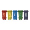 Mobile Waste Bin w/Recycle Label (470 x 540 x 940mm) 120L