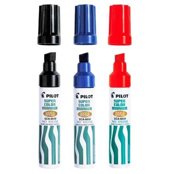 Pilot Super Colour Permanent Marker Jumbo Chisel