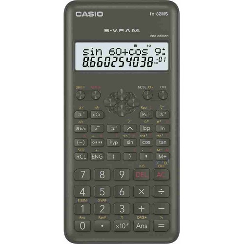 Casio Scientific Calculator fx-82MS 10+2 Digits