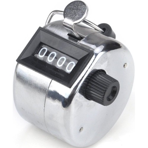 Hand Tally Counter 4 Digits