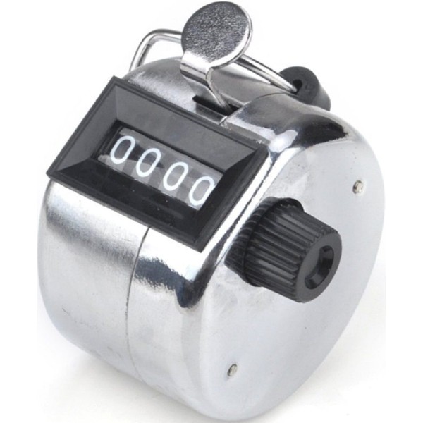 Hand Tally Counter 4 Digits