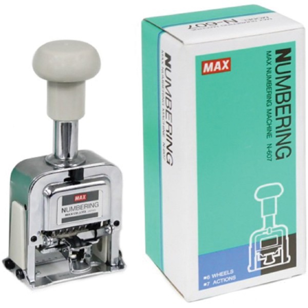 Max N-607 Numbering Machine 6 Digits