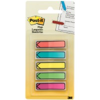 3M Post-it Flags 684-ARR2 (0.5" x 1.7") Arrow 5-Colour