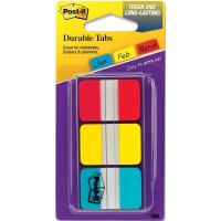 3M Post-it Tabs 686-RYBT (1" x 1.5") 3-Colour