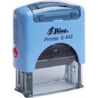 Shiny S-842 Custom-Made Self-Inking Stamp (38 x 14mm)