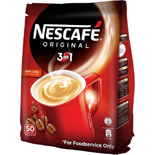 Nescafe 3-in-1 Original Instant Coffee (47 Sachets) 16.5g