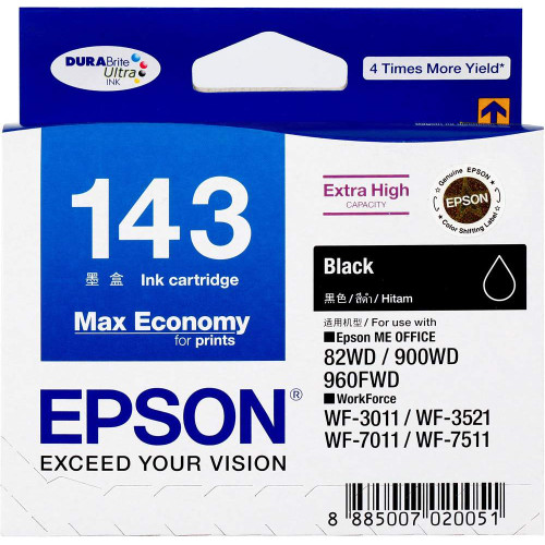 Epson Ink Cartridge (143) Black
