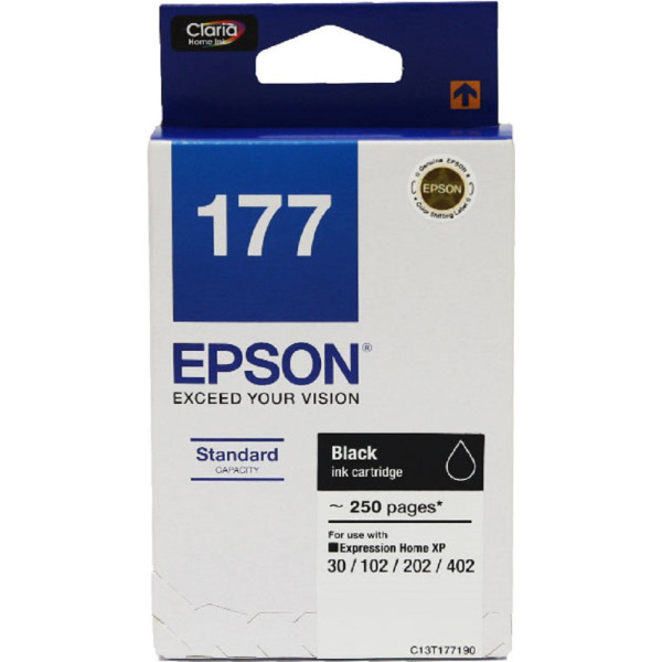 Epson Ink Cartridge (177) Black