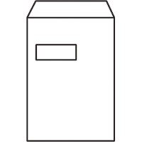 White Window Envelope C4 (A4) Peel & Seal 250'S