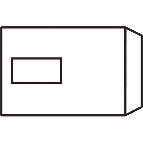 White Window Envelope C5 (A5) Peel & Seal 500'S