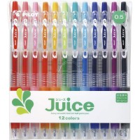 Pilot Juice Gel Ink Pen 0.5mm (12 Pens) Retractable