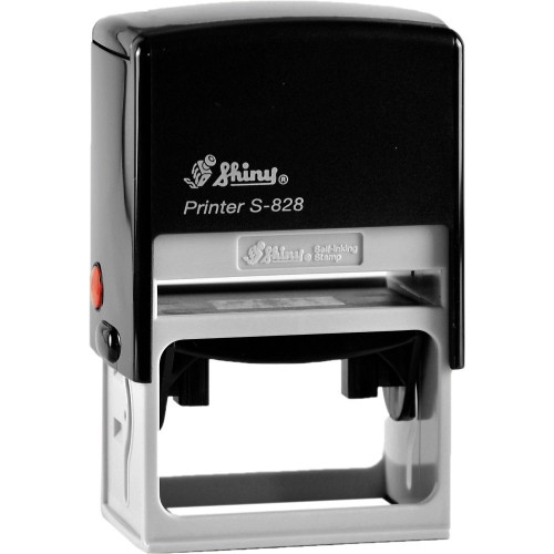 Shiny S-828 Custom-Made Self-Inking Stamp (56 x 33mm)