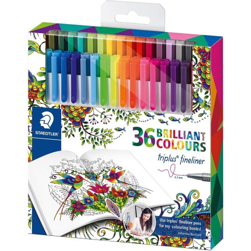 Staedtler Triplus Fineliner 36'S 0.3mm