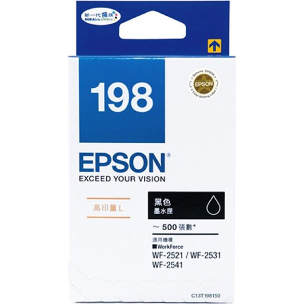 Epson Ink Cartridge (198) Black