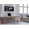 Sigel Magnetic Glass Board artverum (91 x 46 x 1.5cm) World Map - With Installation