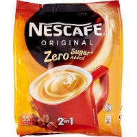 Nescafe 2-in-1 Zero Sugar Added Instant Coffee (30 Sachets) 8.5g