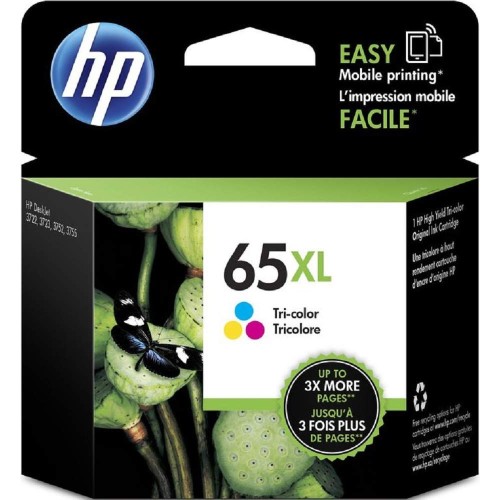 HP Ink Cartridge (65XL) Tri-Color